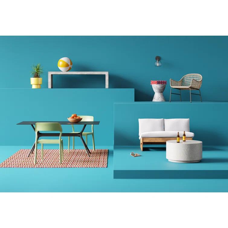 Farrah Synthetic Laminate Outdoor Dining Table