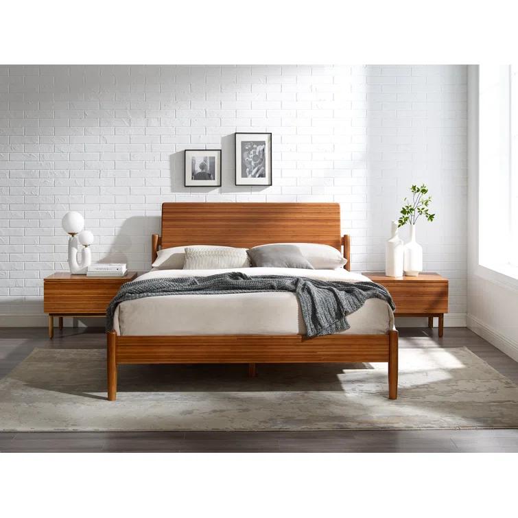 Greenington Monterey Queen Platform Bed, Amber