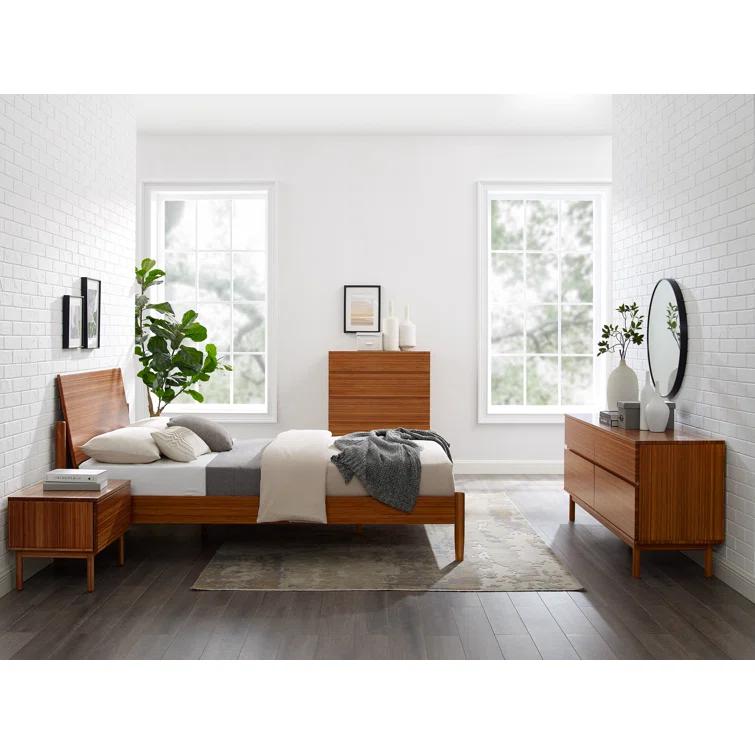Greenington Monterey Queen Platform Bed, Amber