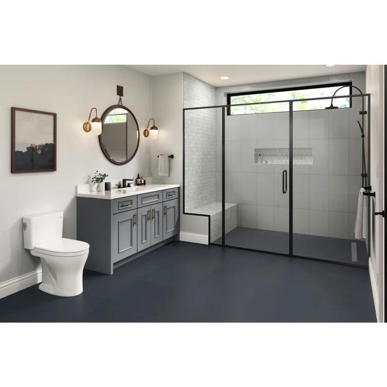 Echo™ Hex 3" x 3" Glass Mosaic Tile