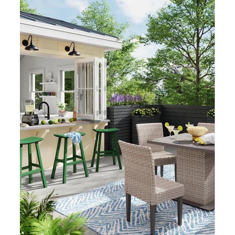 Traditional Garden Patio Bar Stool