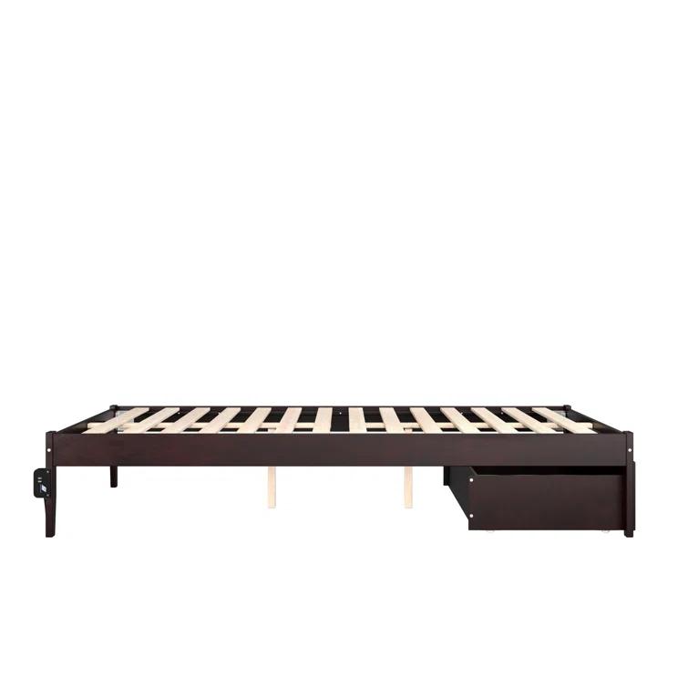 Aayanna Solid Wood Storage Bed