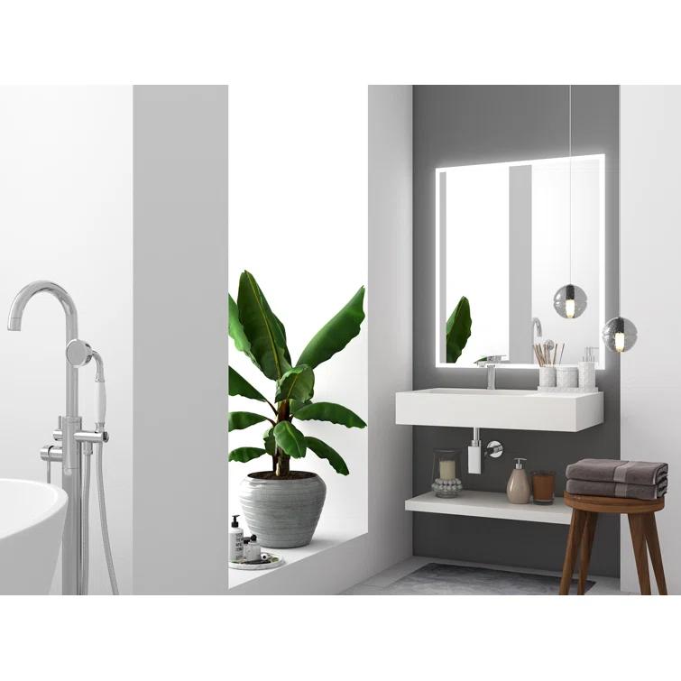 Juniper 30" Wall Mounted Bathroom Sink With Left Basin