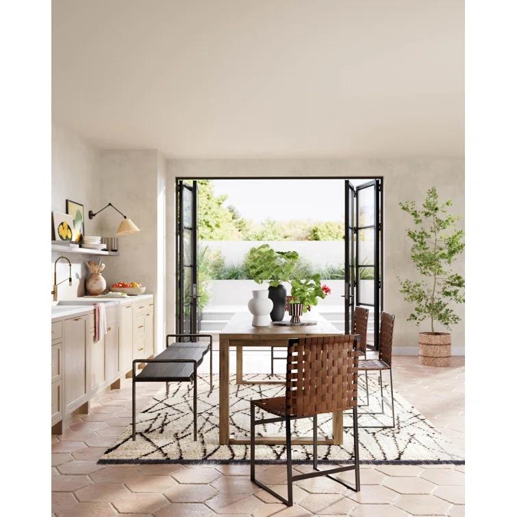 Augusta Genuine Leather Dining Chair