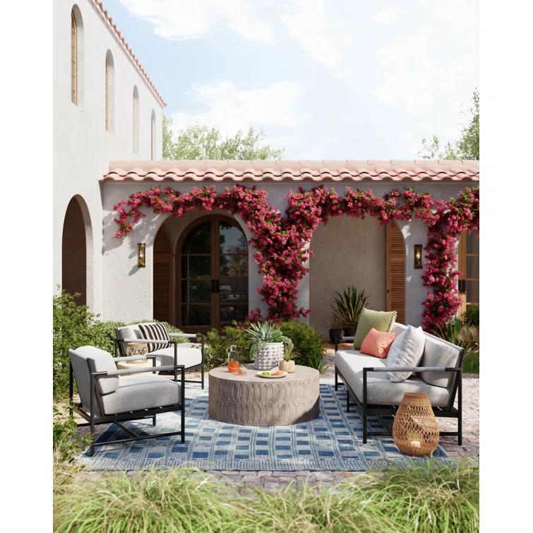 Mal Indoor / Outdoor Round Coffee Table