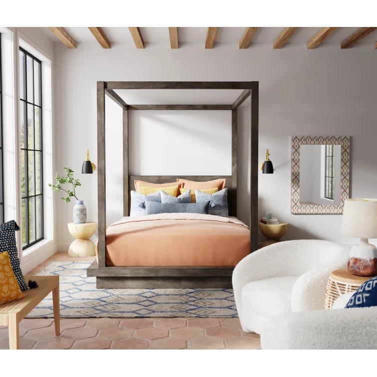Brooks Solid Wood Canopy Bed