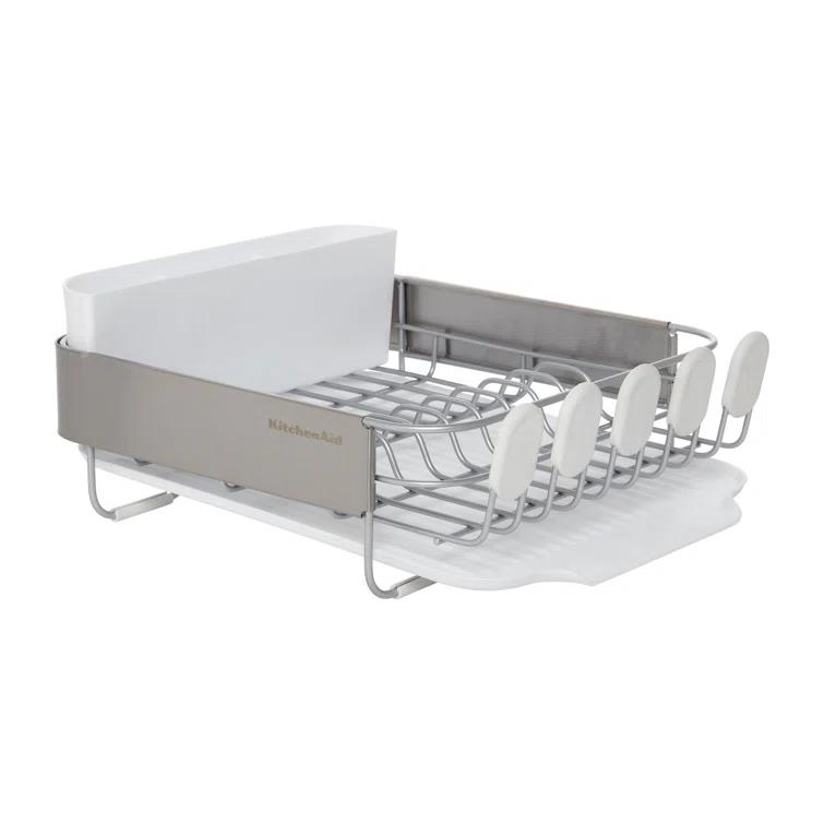 KitchenAid® KitchenAid® Compact Stainless Steel Dish Rack, 16.06-Inch