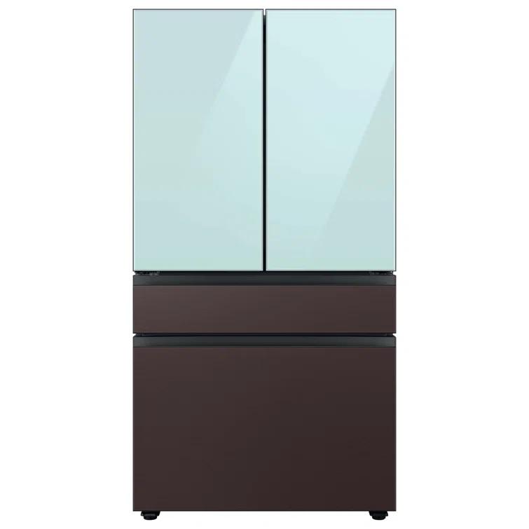 Bespoke 4-Door French Door Refrigerator (29 cu. ft.) with Beverage Center™ - Middle and Bottom Panels