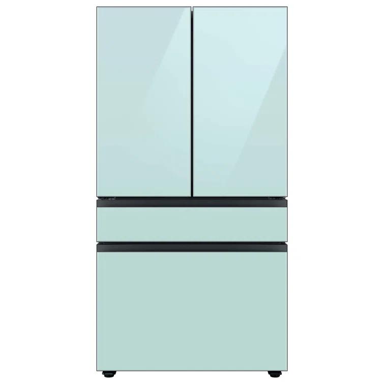 Bespoke 4-Door French Door Refrigerator (29 cu. ft.) with Beverage Center™ - Middle and Bottom Panels