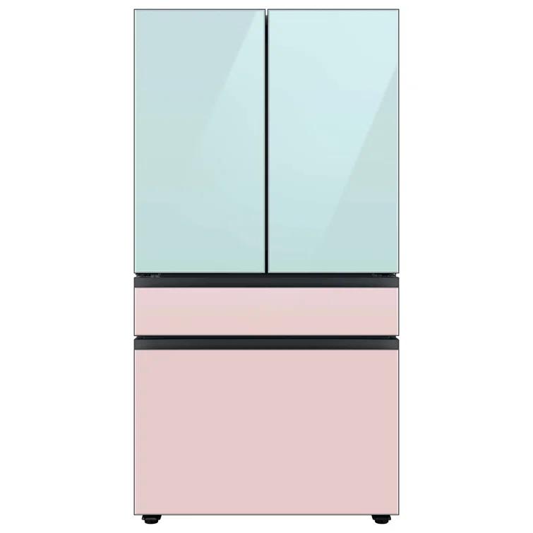Bespoke 4-Door French Door Refrigerator (29 cu. ft.) with Beverage Center™ - Middle and Bottom Panels