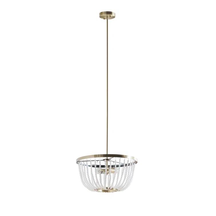 Hampton Hill Melrose 2-Light Beaded Chandelier