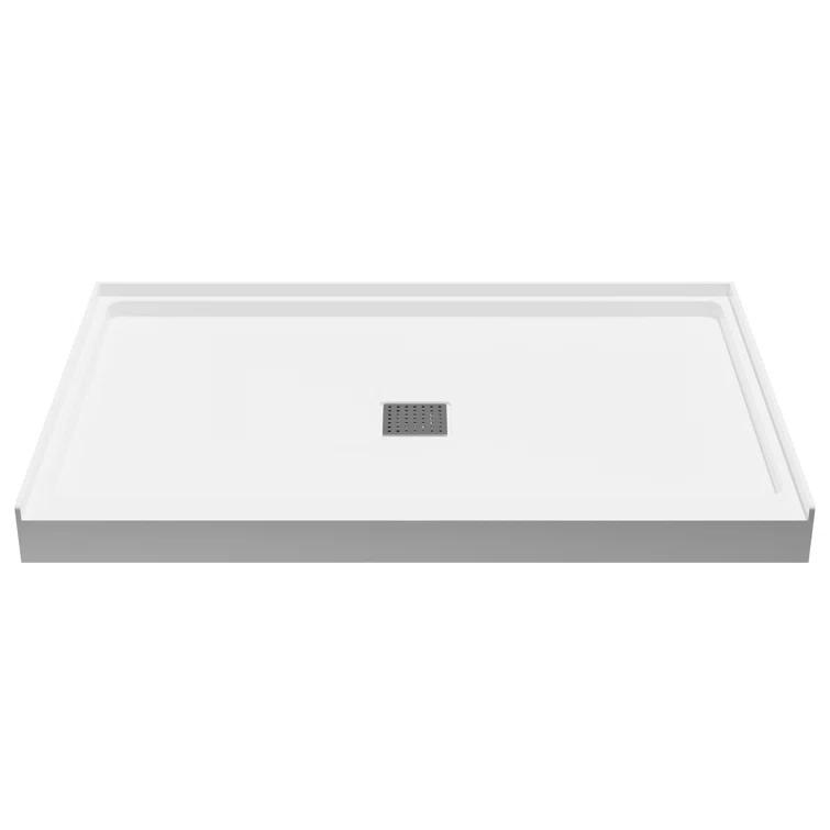 48'' W 32'' D Rectangular Triple Shower Base