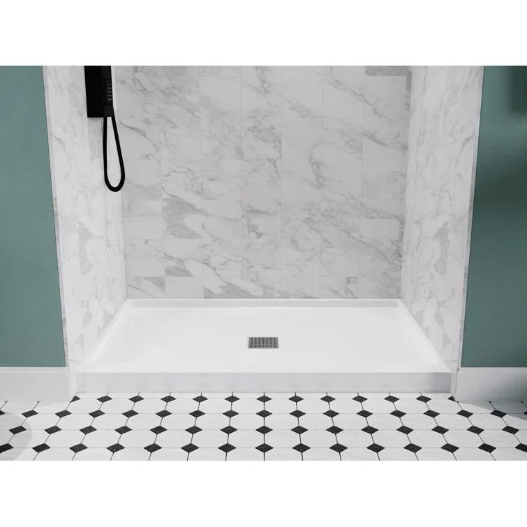 48'' W 32'' D Rectangular Triple Shower Base