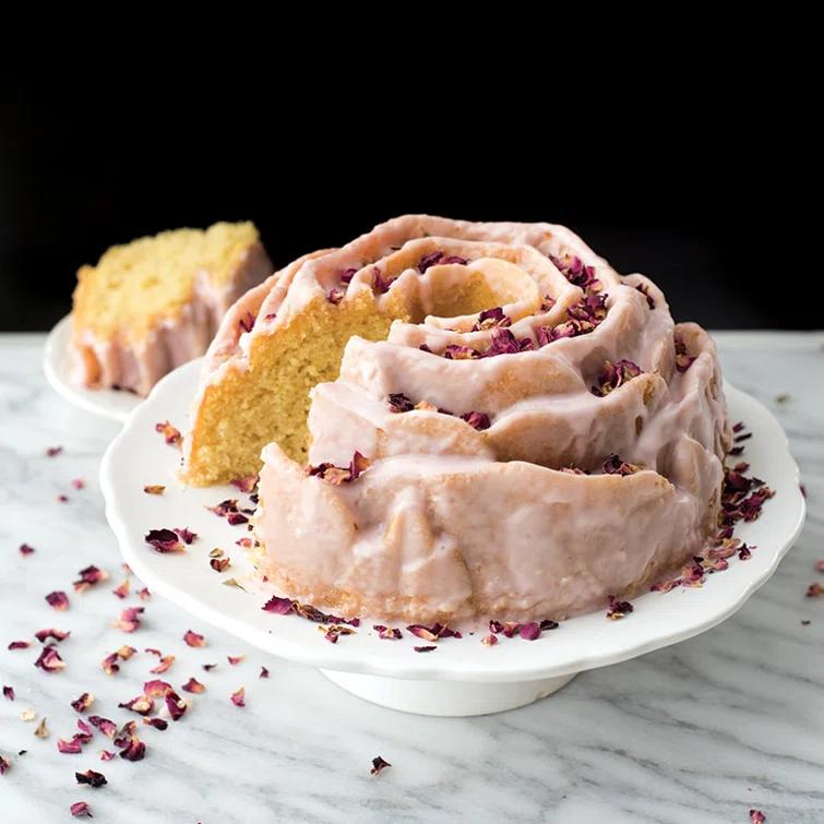 Nordic Ware Rose Cast Aluminum Bundt Pan