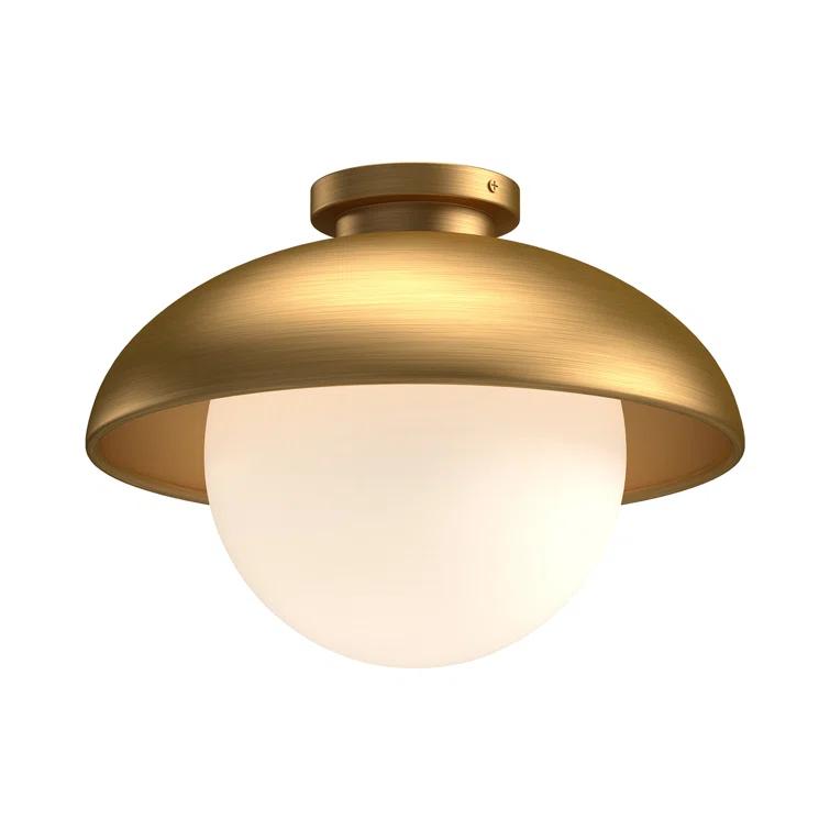 Alessia Glass Flush Mount