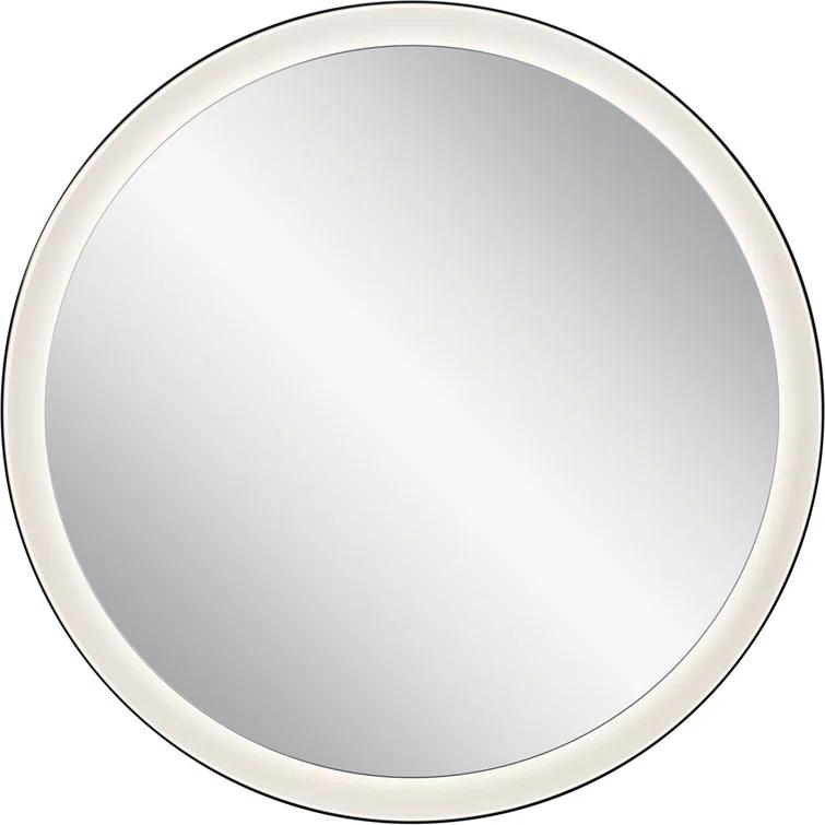 Elan Lighting - Ryame - 31.5 Inch LED Mirror-Matte Black Finish - Elan Lighting