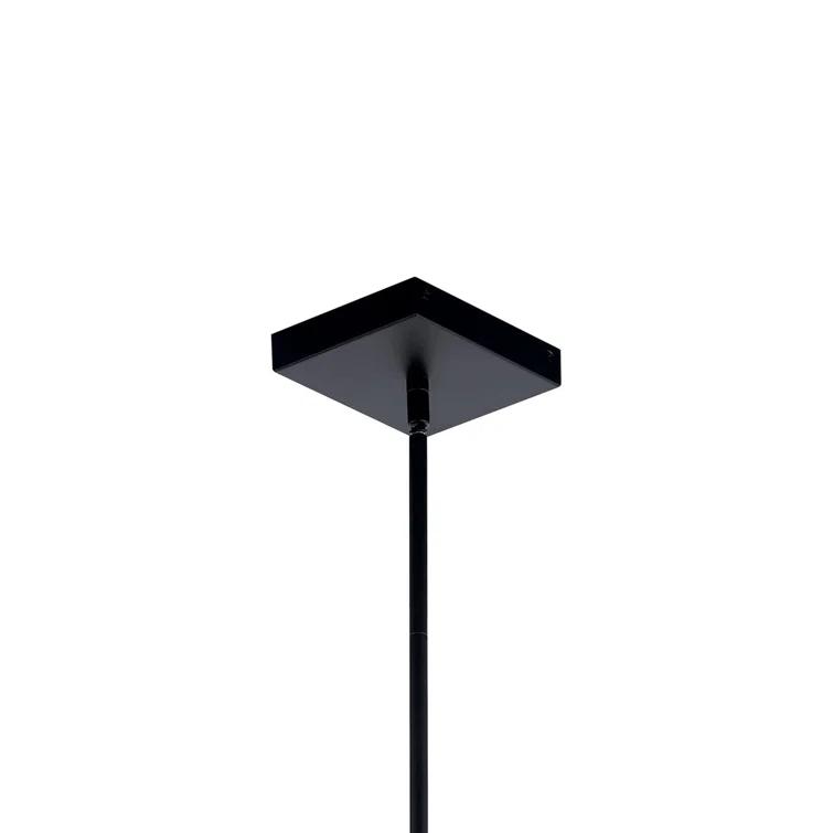 Elan - 84082 - LED Pendant - Axis - Matte Black/Chrome-1pack