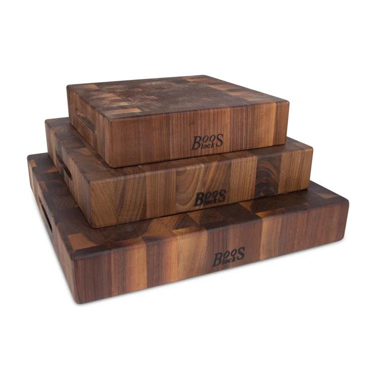 John Boos John Boos Chinese Cutting Board 3" End Grain Reversible