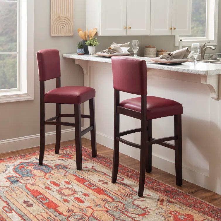 Monaco Upholstered Counter/Bar Stool