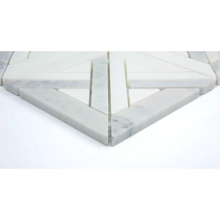 Alluro™ 12" x 12" Natural Stone Marble Look Wall & Floor Tile