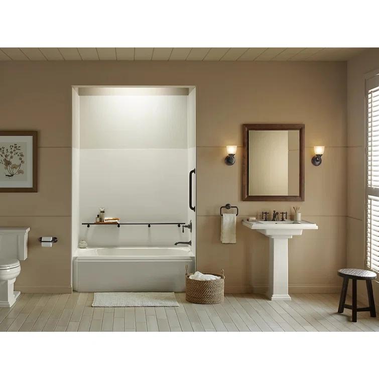 Verdera® Recessed or Surface Mount Frameless Medicine Cabinet with 3 Adjustable Shelves