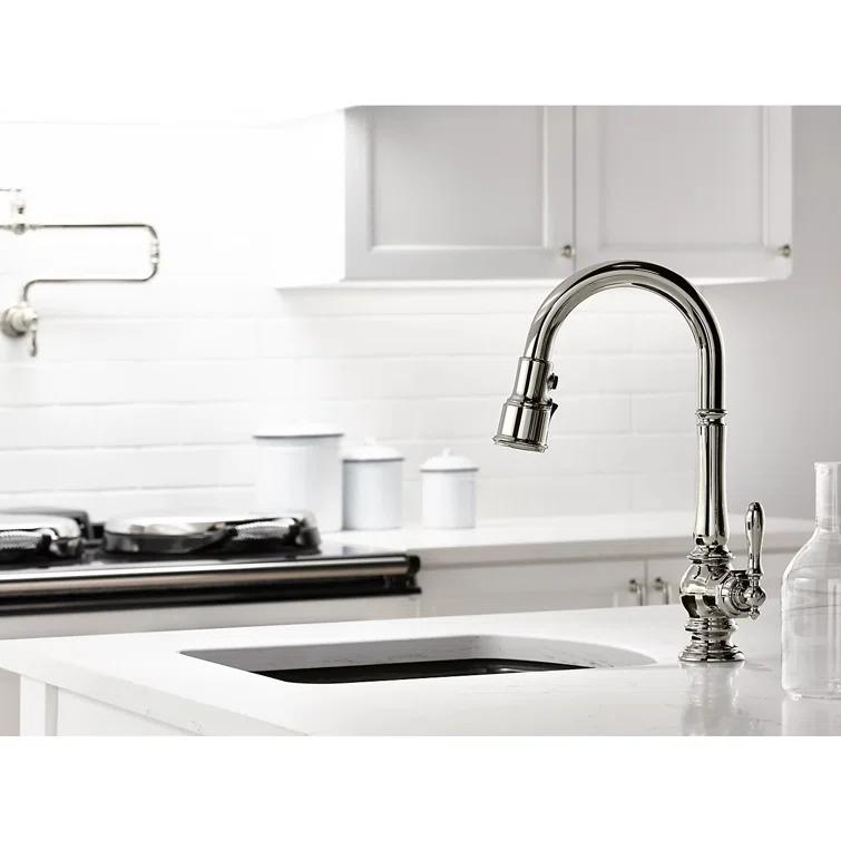 Artifacts® Pull Down Bar Faucet with Accessories