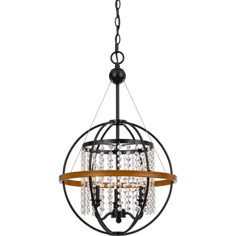 3 - Light Globe Chandelier