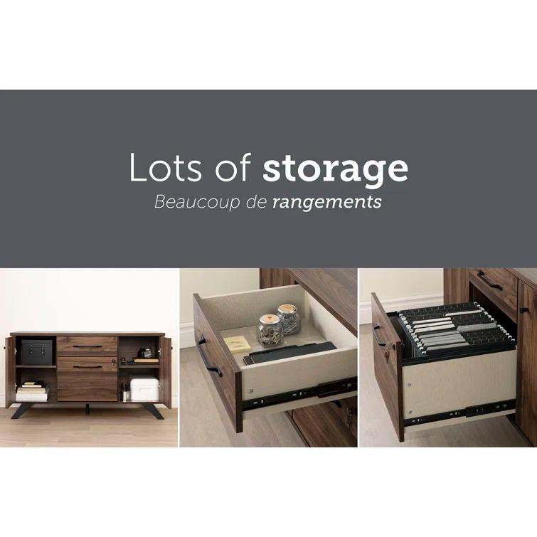 Kauan 47.75'' Wide 2 - Drawer Filing Credenza