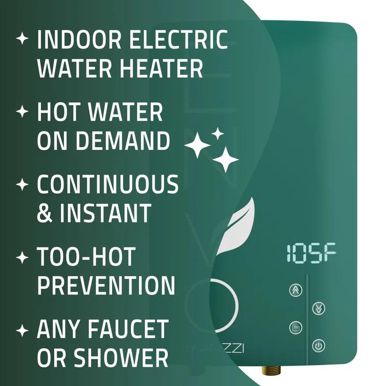 ANZZI WH-AZ146-M2-2PK 240 Electric Tankless Water Heater (Set of 2)
