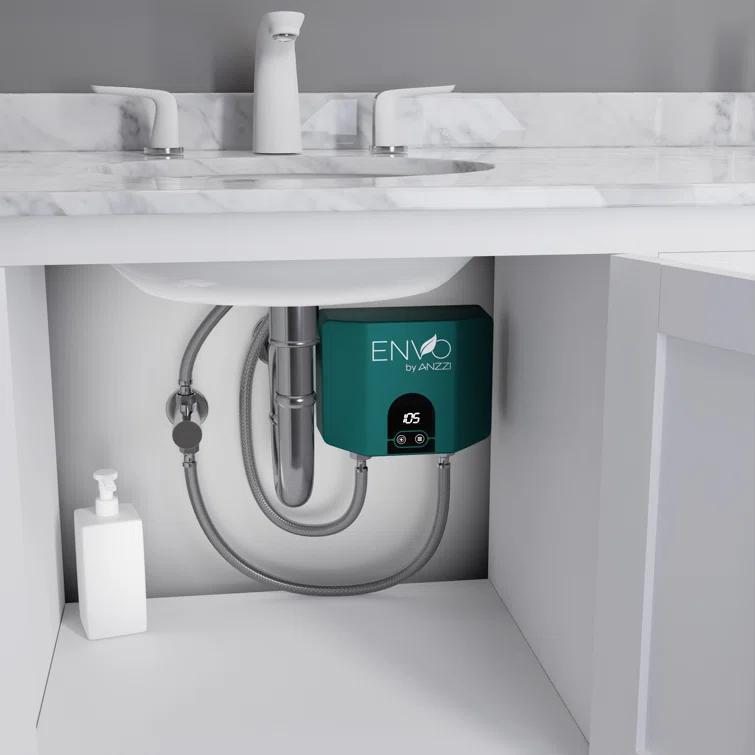 Envo ANZZI 3.5 Kw Tankless Electric Water Heater - Single Point of Use