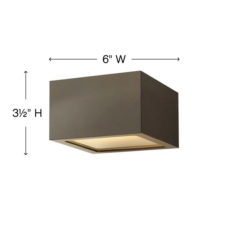 Kube Andi-Mia LED Outdoor Flush Mount