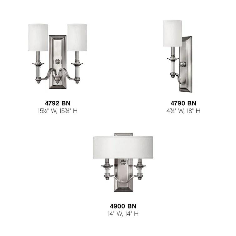 Sussex 1-Light Armed Sconce