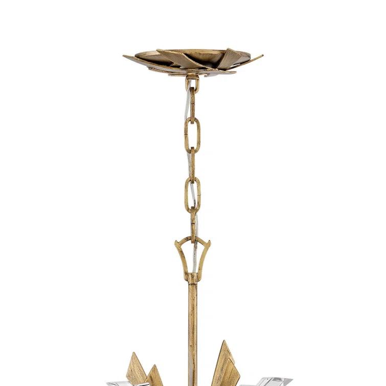 Vida 36" Thirteen-Light Modern Horizontal Hanging Chandelier w/ Crystal Accents
