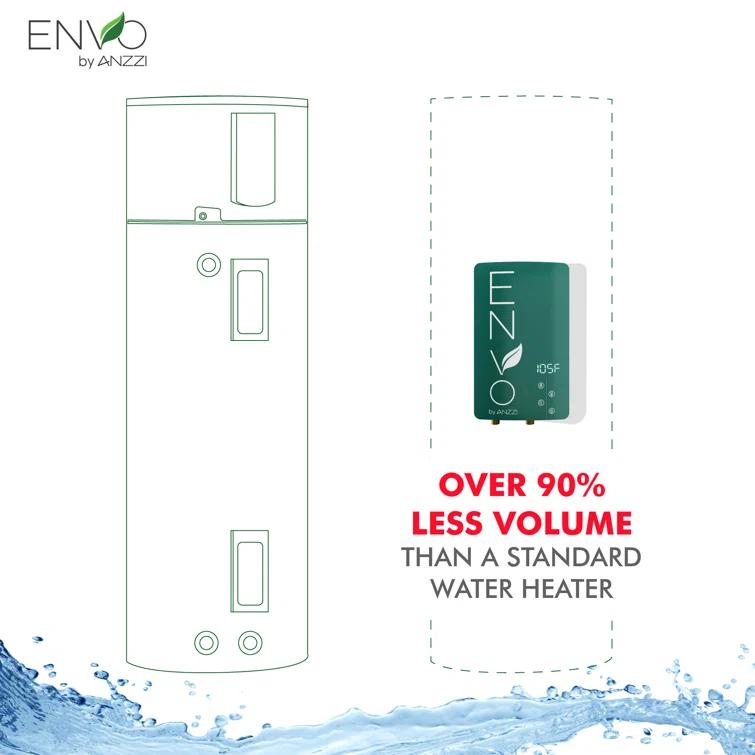 ANZZI WH-AZ146-M2-2PK 240 Electric Tankless Water Heater (Set of 2)