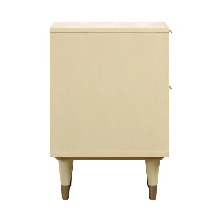 22'' W Cane Nightstand