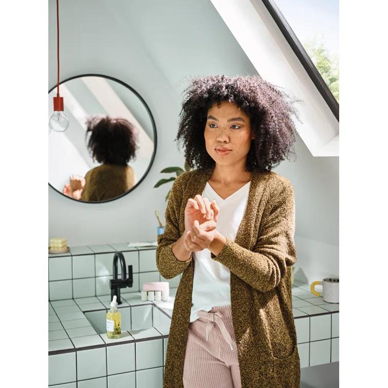 Cia Single Hole Bathroom Faucet, Modern One Handle Bathroom Sink Faucet with Drain Assembly