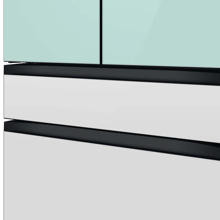 Bespoke 4-Door French Door Refrigerator (29 cu. ft.) with Beverage Center™ - Middle and Bottom Panels