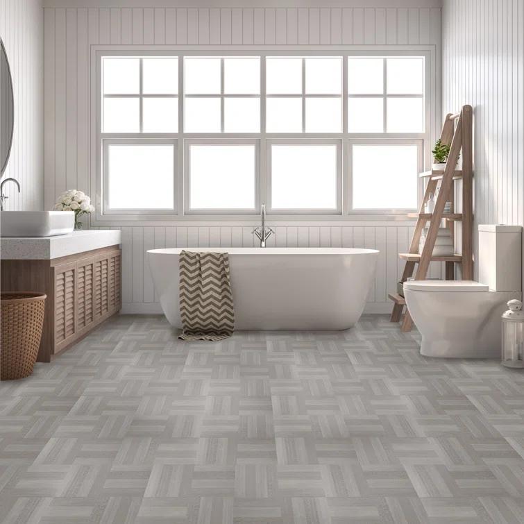 12" x 12" x 1.2mm Oak Vinyl Tile