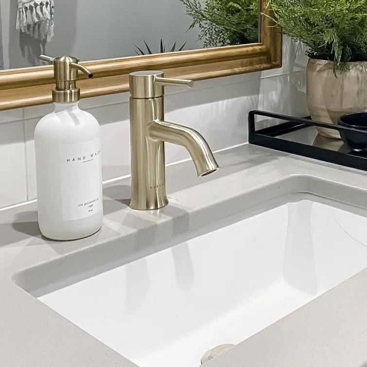 Lulani Aruba Single Hole Bathroom Faucet with Drain Assembly