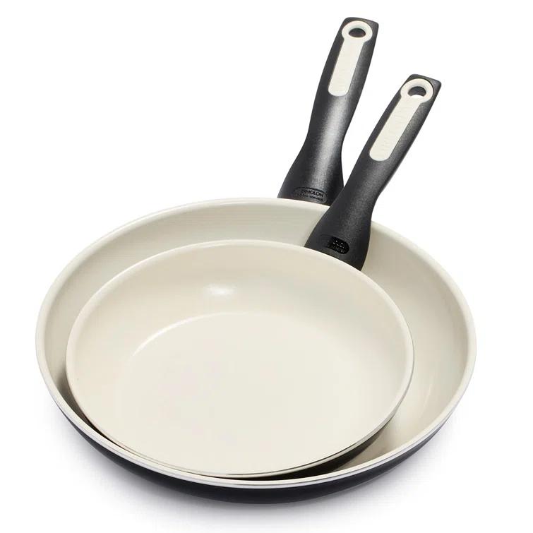 GreenPan GreenPan Rio Healthy Ceramic Nonstick 8" and 10" Frying Pan Set