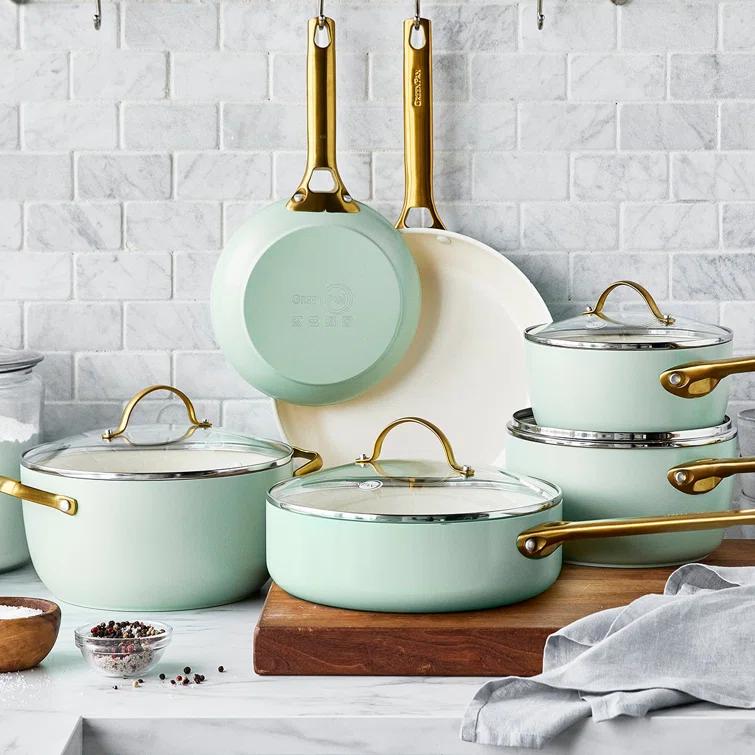 GreenPan ™ Reserve Julep 10-Piece Ceramic Non-Stick Cookware Set