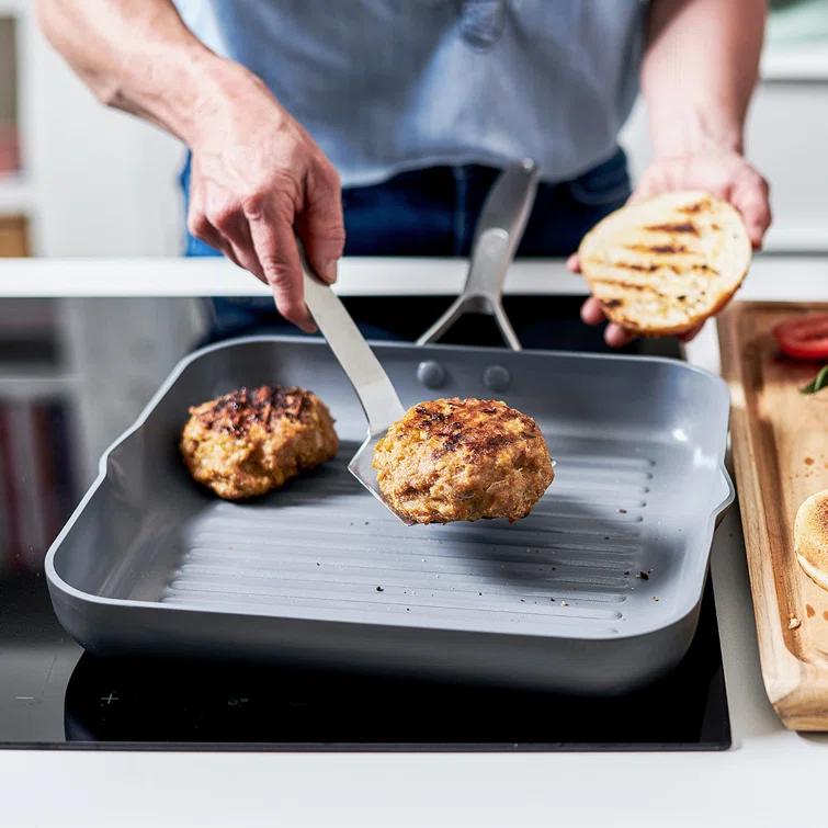 GreenPan GreenPan Paris Pro Healthy Ceramic Nonstick 11" Square Grill Pan