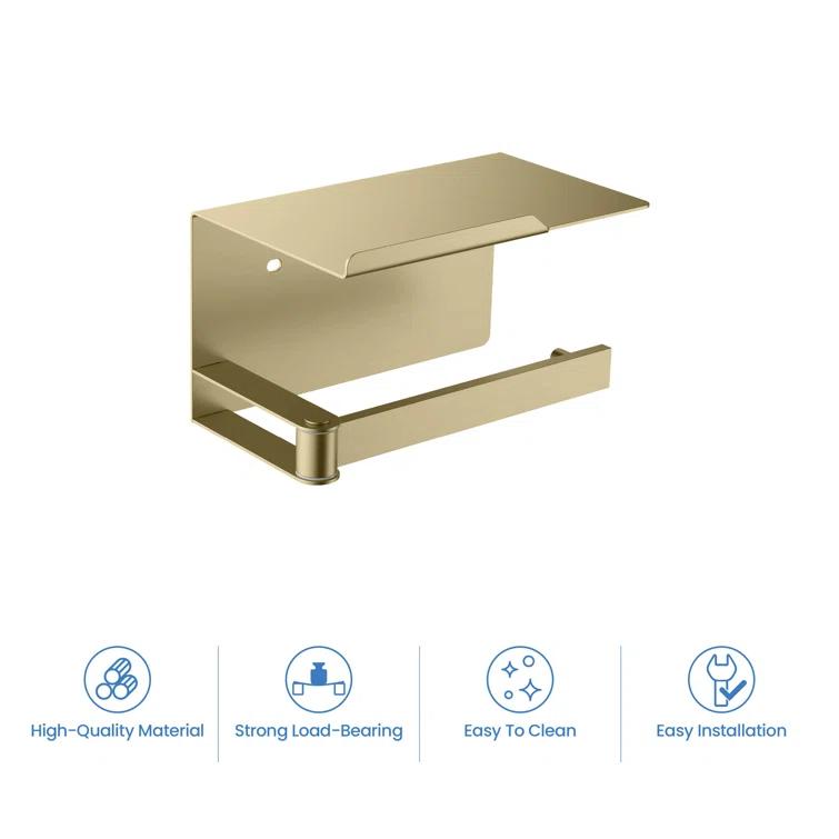 Deco Wall Mounted Toilet Paper Holder