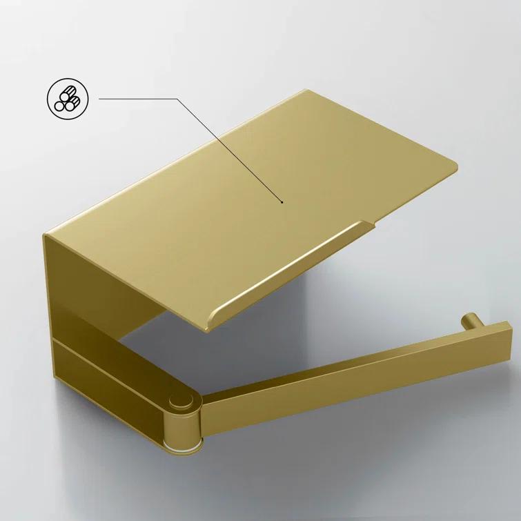 Deco Wall Mounted Toilet Paper Holder