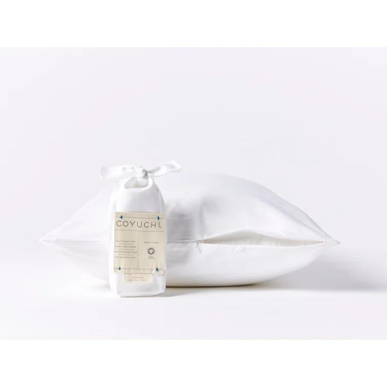 Coyuchi Bedding Essentials Organic 100% Organic Cotton Pillow Protector