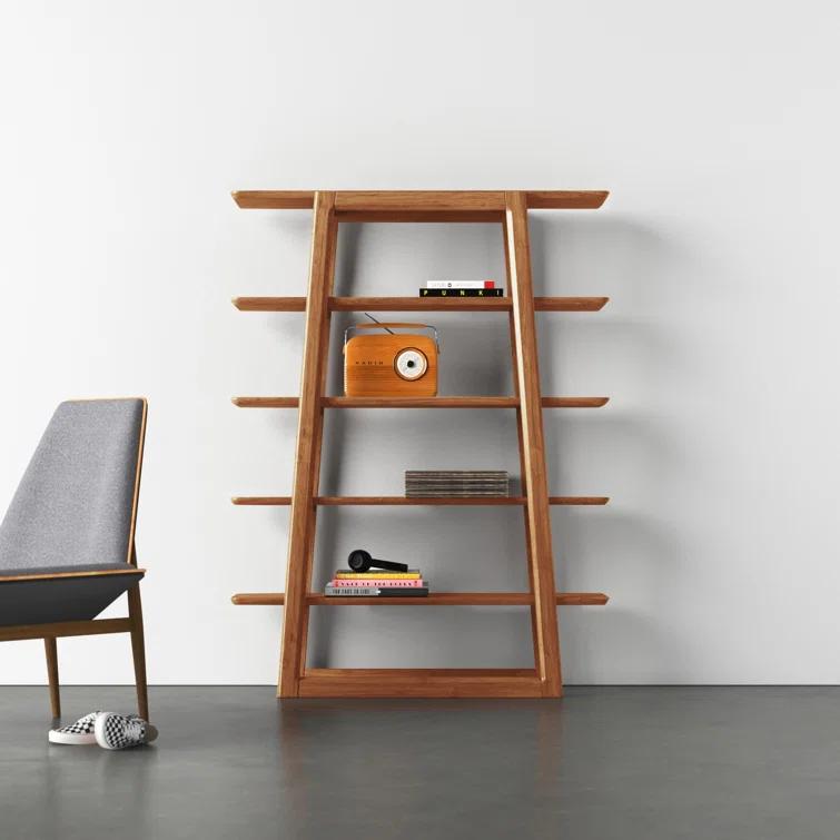 Lacey Wide Etagere Bookcase