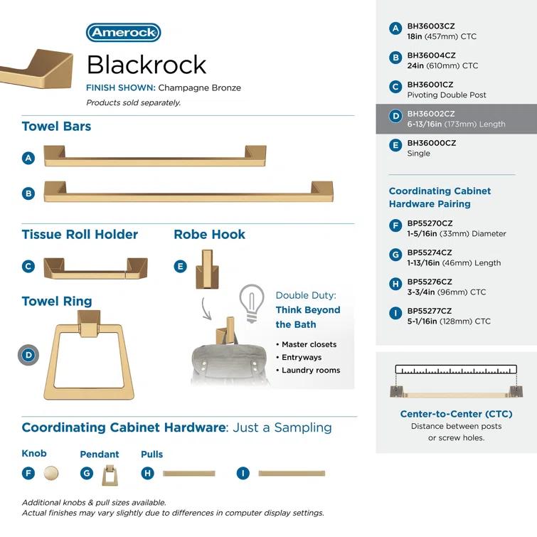 Blackrock Towel Ring