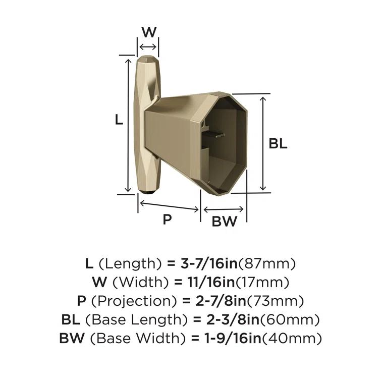 St. Vincent Wall Mounted Robe Hook