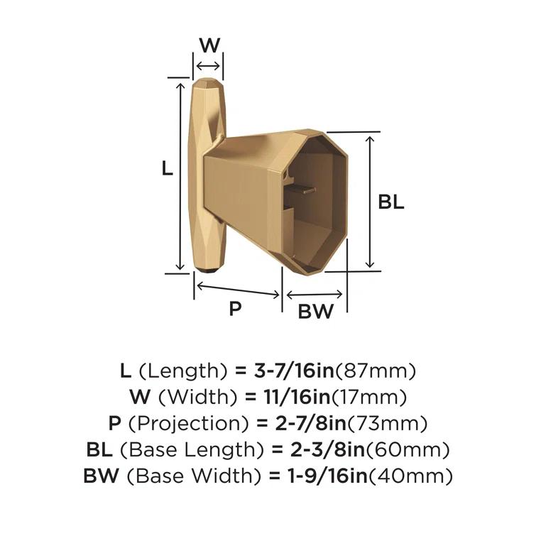St. Vincent Wall Mounted Robe Hook