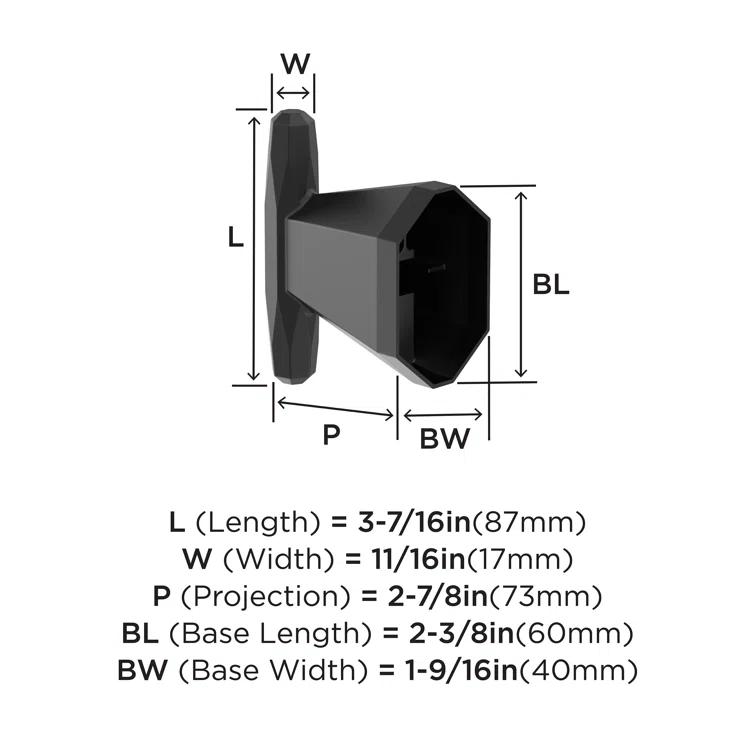 St. Vincent Wall Mounted Robe Hook